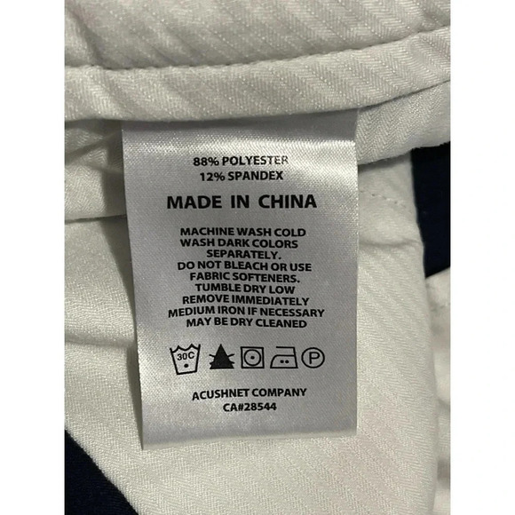 Footjoy Pants Men’s 36x29 Blue Stretch Performance Sport Golf Chinos - Picture 13 of 14